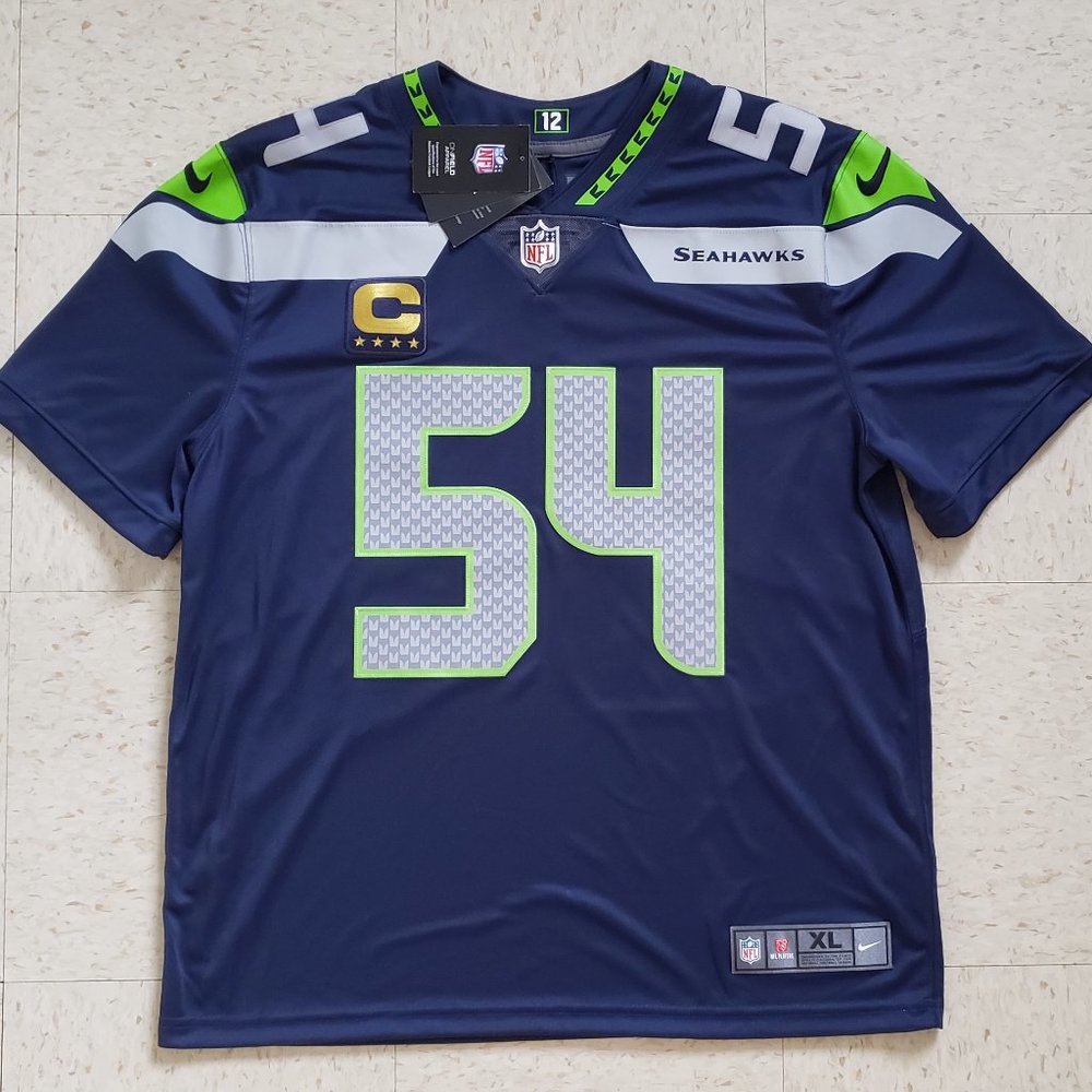 Seattle Seahawks Bobby Wagner Nike NFL Vapor Limited Jersey Men's XL Stitched - Picture 1 of 14